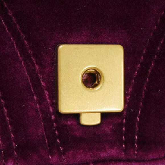 GUCCI Authentic Purple GG Marmont Shoulder Bag - Picture 16 of 16